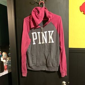 VS Pink hoodie oversized sz XS